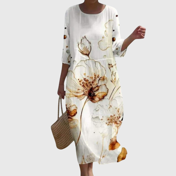 Hayley™  |  Stylish Floral Maxi Dress