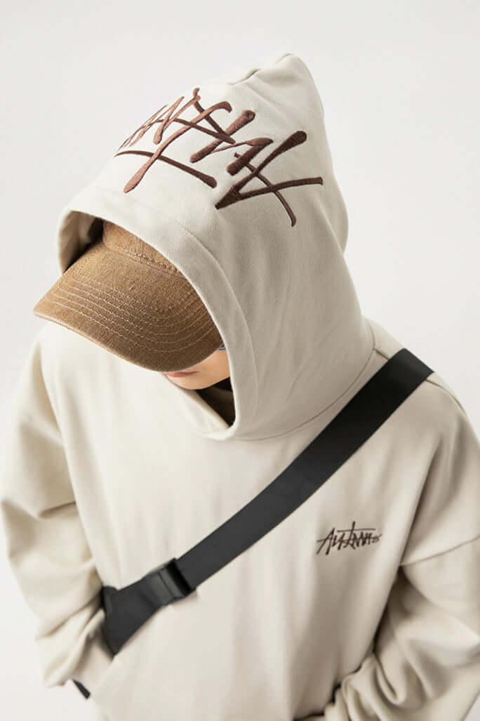 Men's Oversized Graphic Hoodie, view 8 - Elena Harper