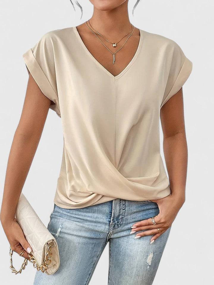Mahrianne™  |  Comfortable V-neck Top