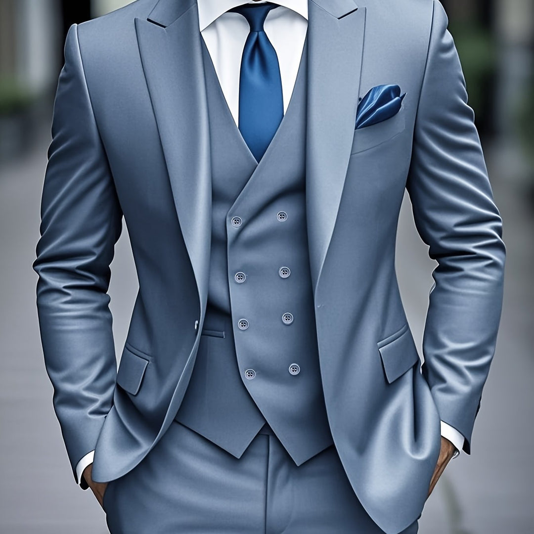 LAURENT MONACO | THREE-PIECE SUIT FOR MEN