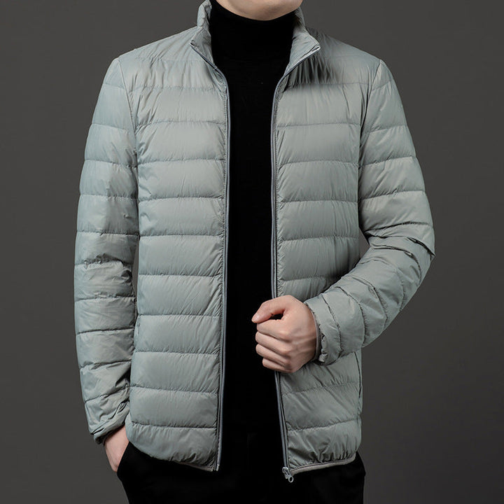 Lightweight Padded Jacket for Men with Zipper Closure - Patrick