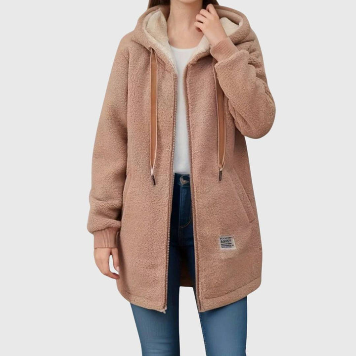 Lieke™ women's soft luxurious fabric jacket by Emma & Rose Cape Town, stylish jas with cozy, high-quality material.