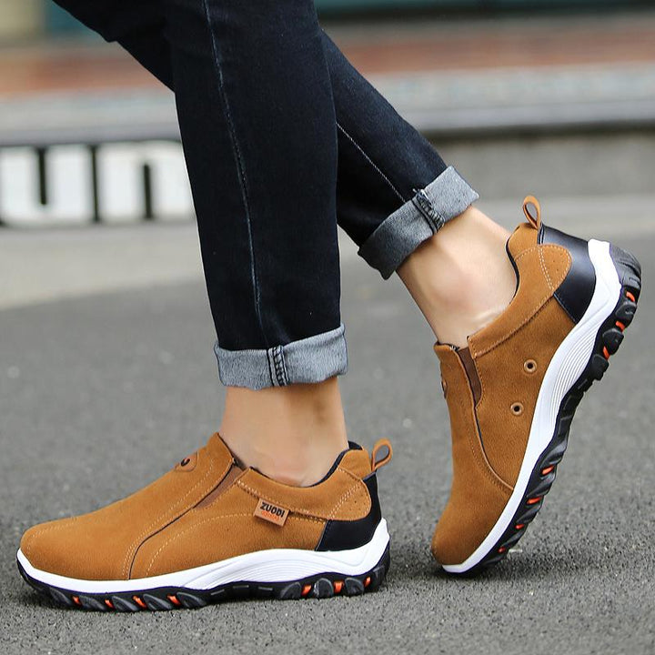 Men's Shoes Breathable Arch Support with Soft Upper Material