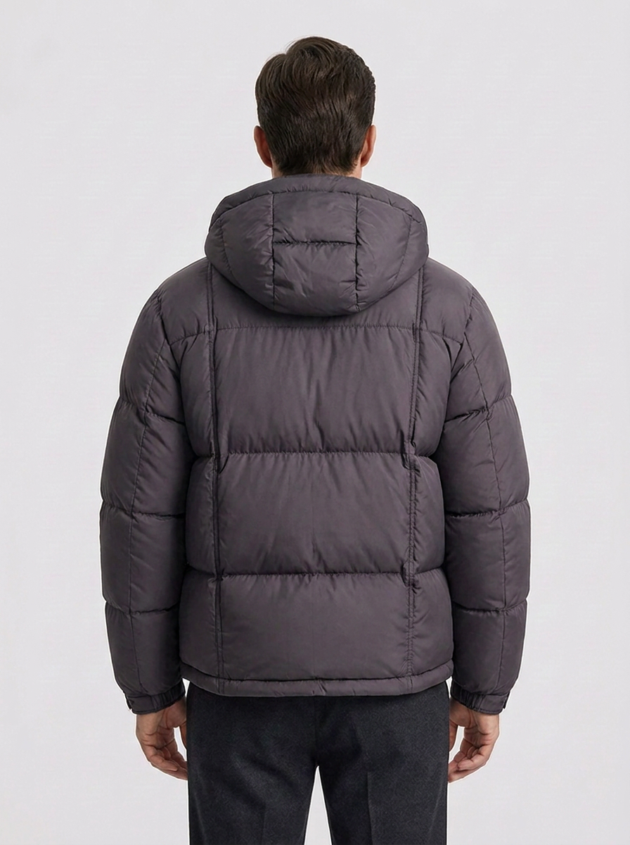 Daniel Lightweight and Versatile Men's Down Jacket, view 9 - Elena Harper