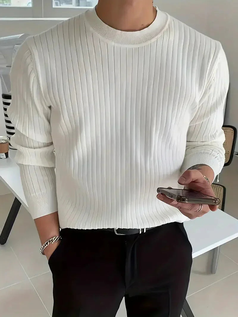 Brit & Boho™️ | Mike Essential Crew Neck Sweater