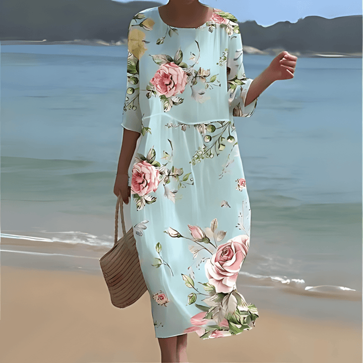 Women's Flowy Midi Dress