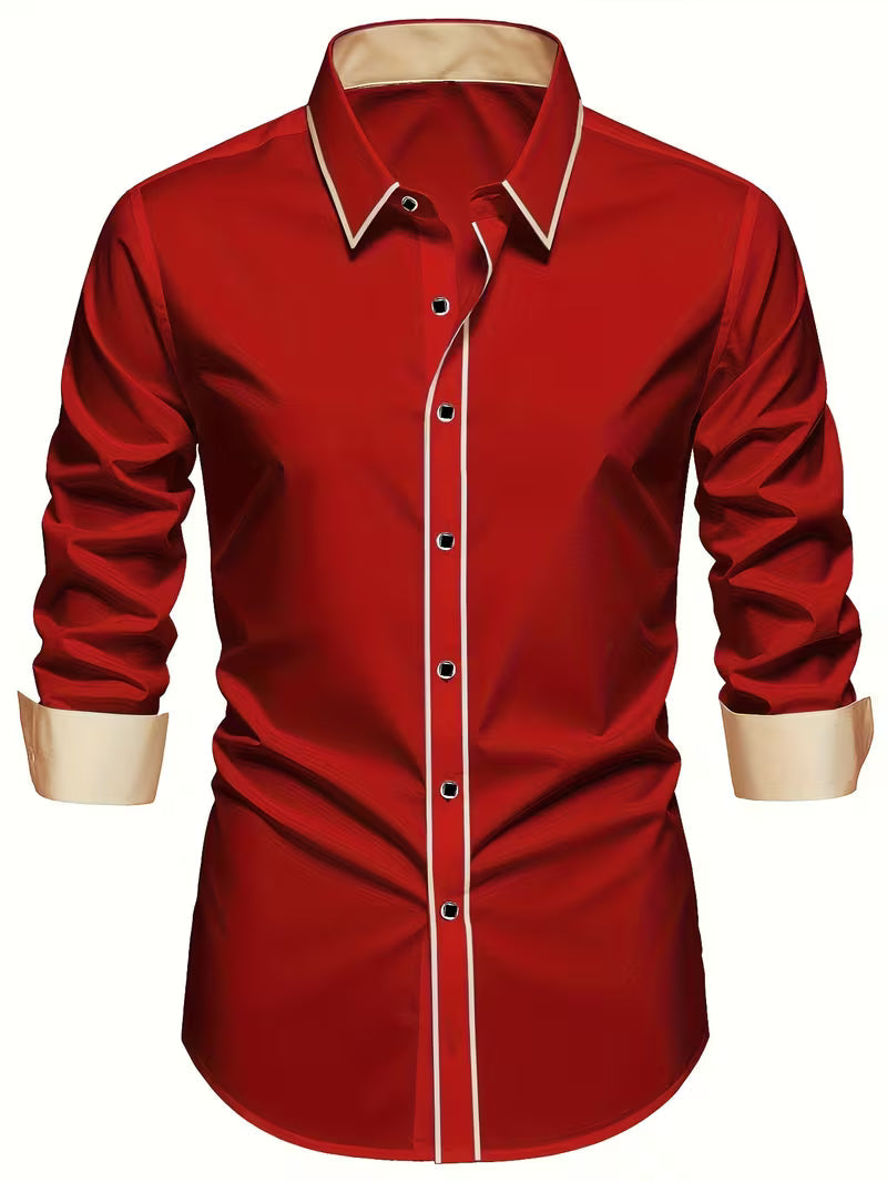 Daven Casual Business Shirt in Slim Fit - Elena Harper