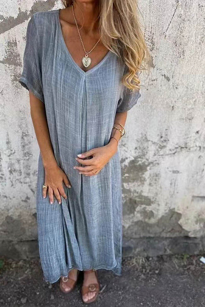 Lightweight Midi Dress, view 6 - Elena Harper