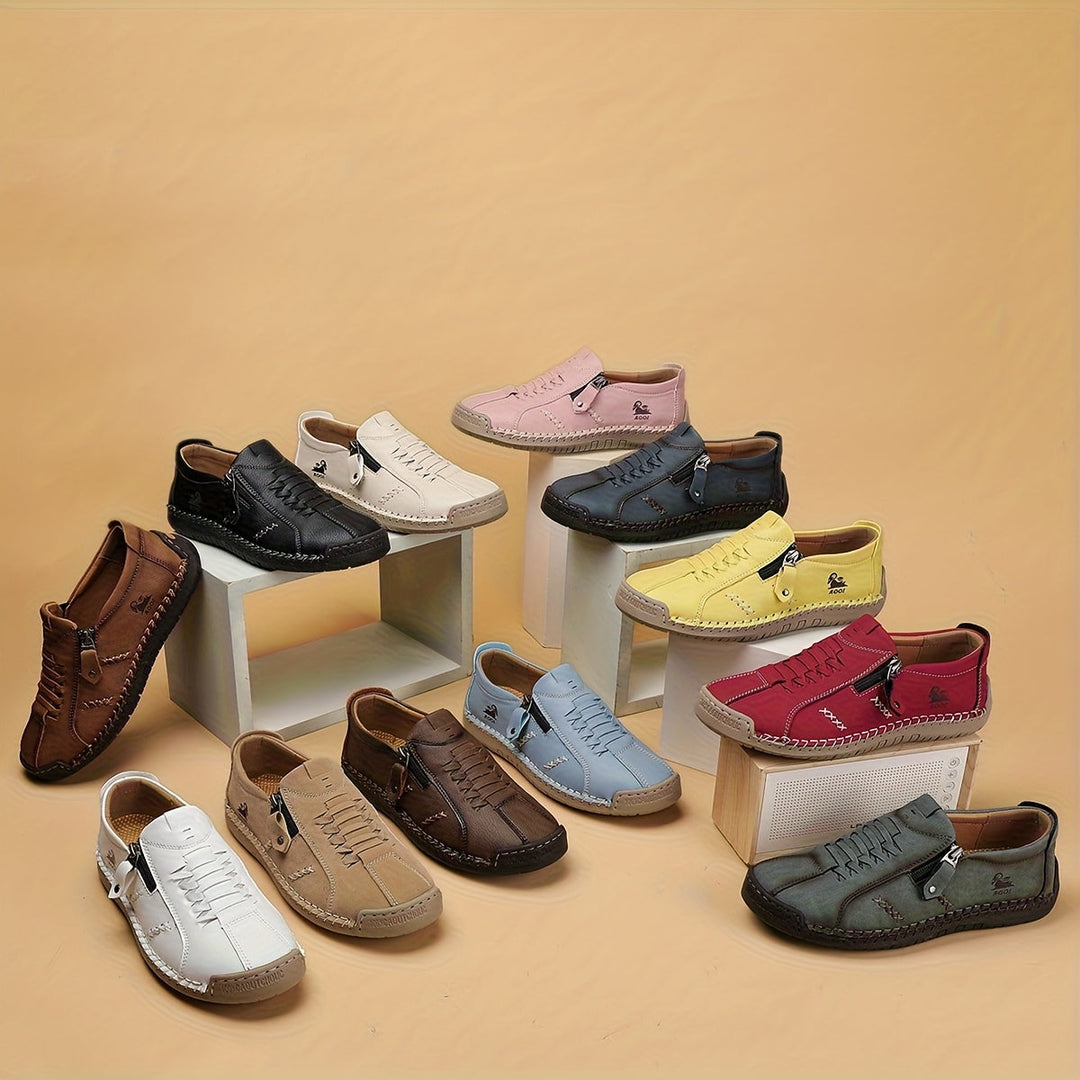 Katherine – A refined comfort with a practical zip closure