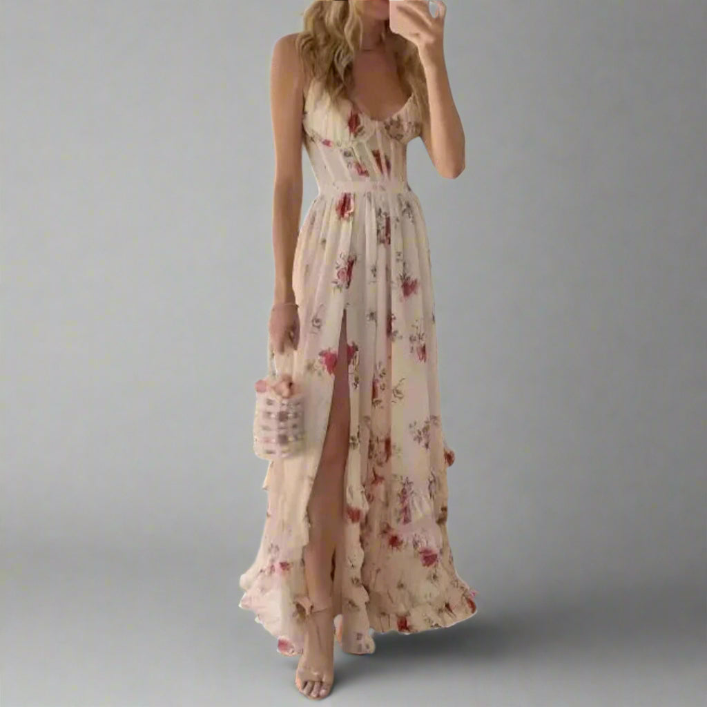 Nicole Chic Maxi Dress for Unforgettable Occasions - Elena Harper