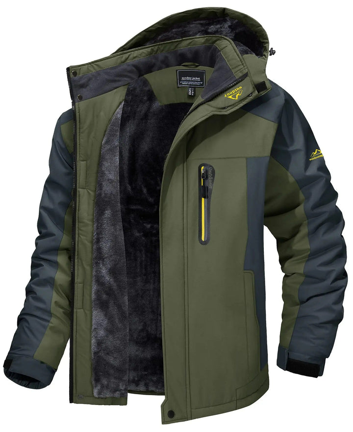 WinterWard Waterproof Jacket with Fleece Lining