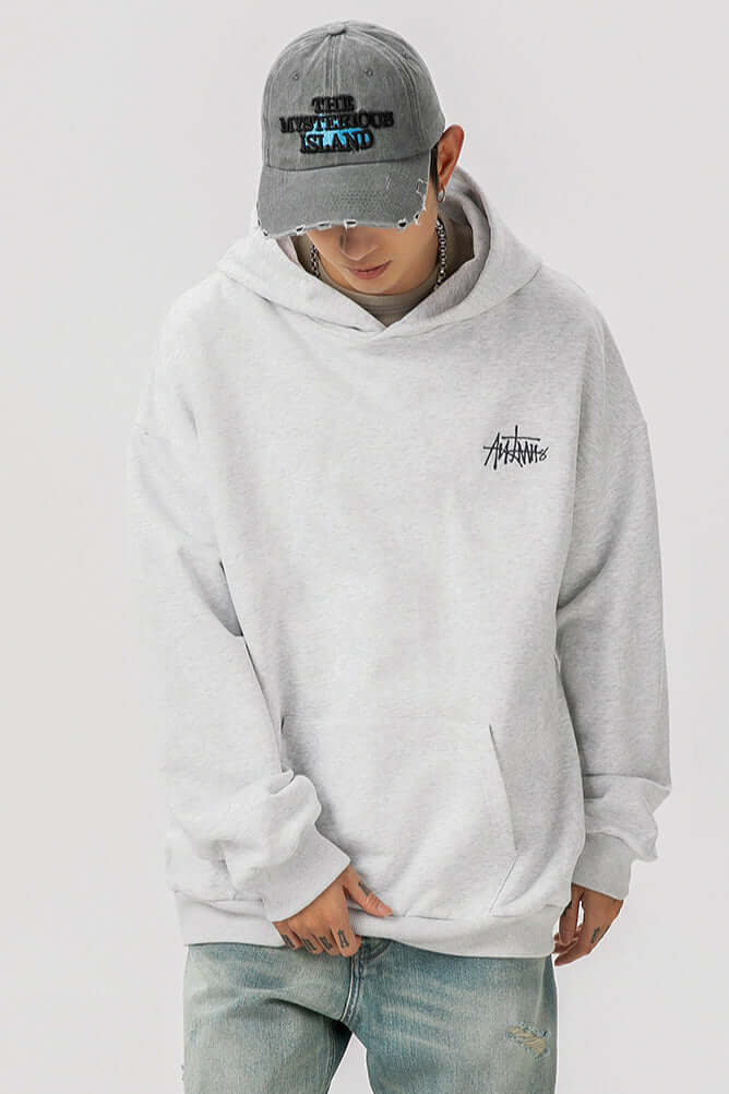 Men's Oversized Graphic Hoodie - Elena Harper