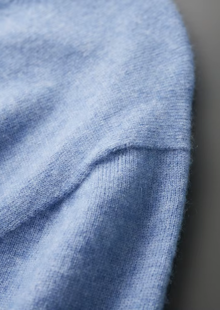 Emma & Rose merino wool crewneck top — premium knitwear