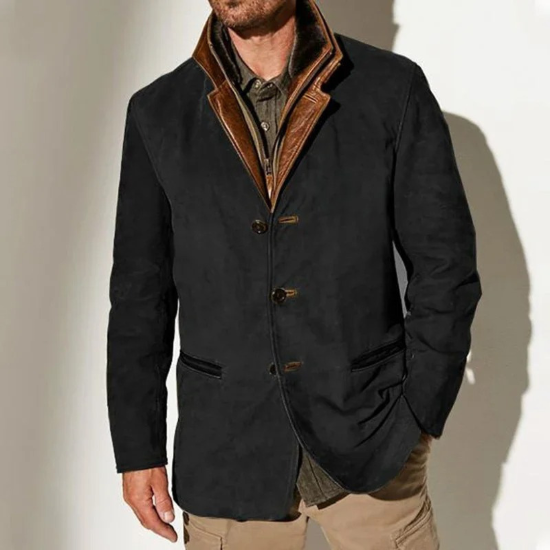 Men's Wool Blend Jacket – Warmth, Comfort, and Elegance