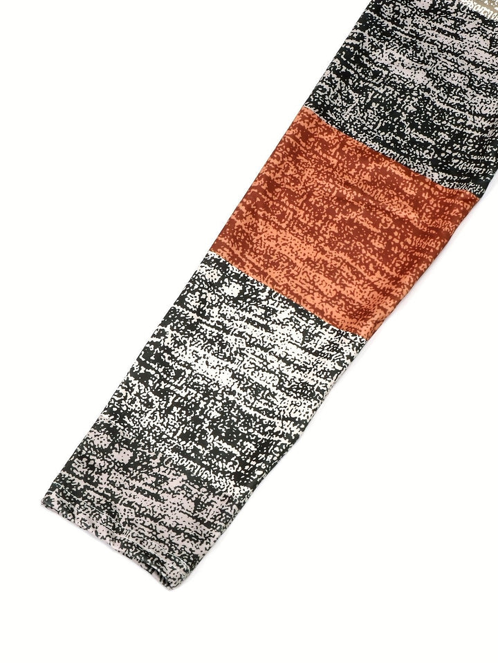 Ines | Modern Colorblock Zip-Top for Everyday Wear
