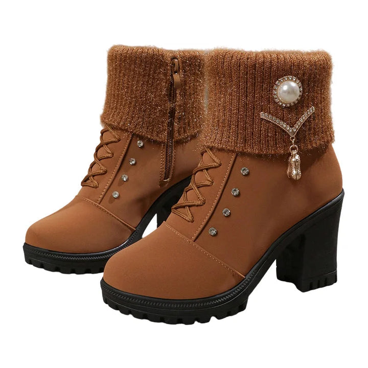 Renomy | Warm Heeled Boots
