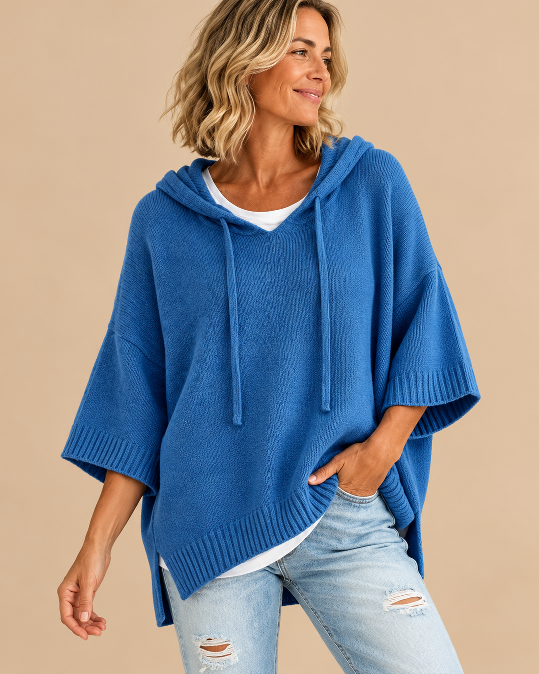 Elin™ | Soft Hooded Poncho