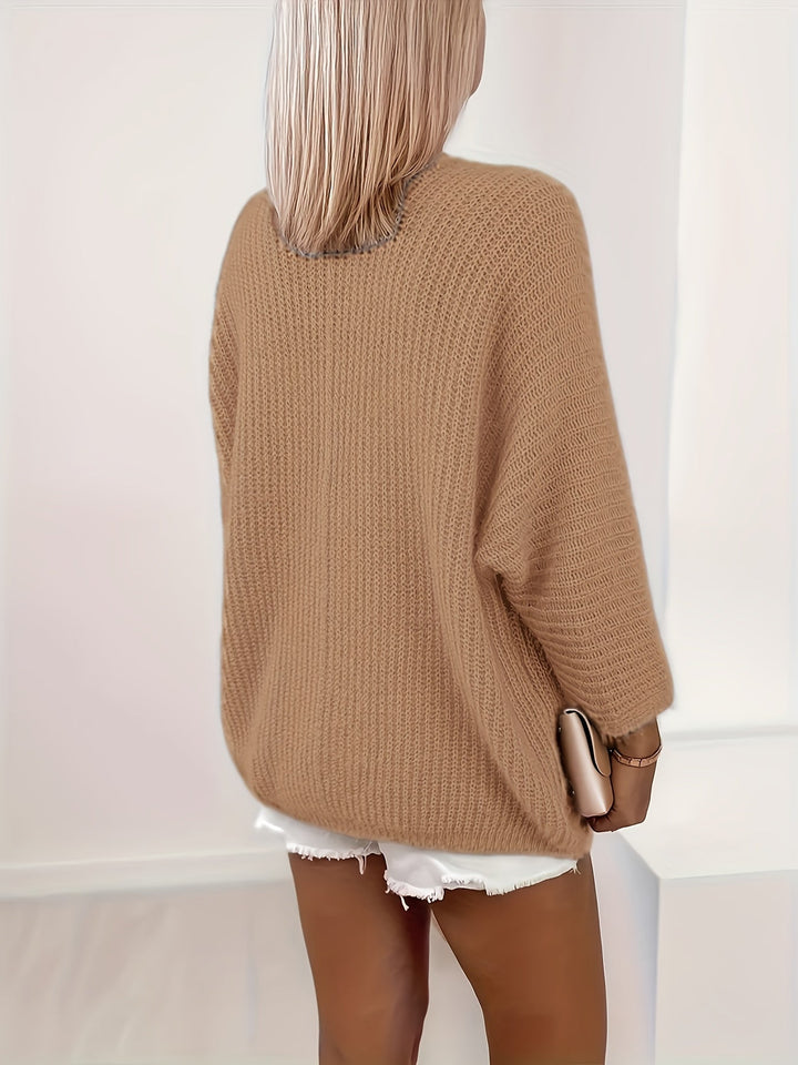 Priya - Elegant Oversized Knit Cardigan