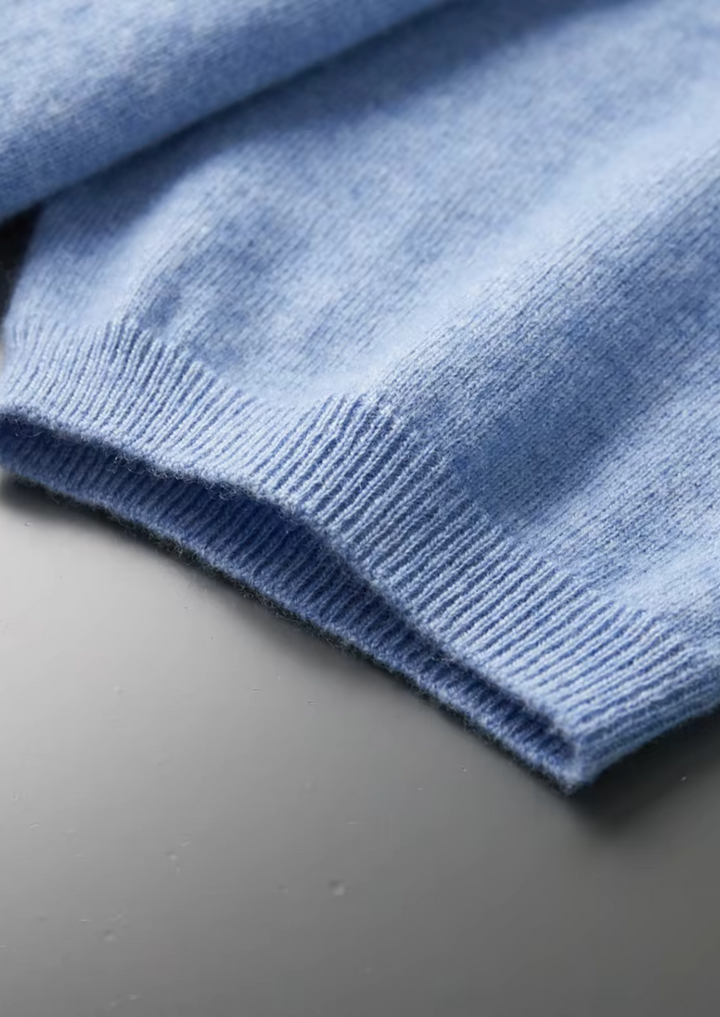 Emma & Rose merino wool crewneck top — premium knitwear