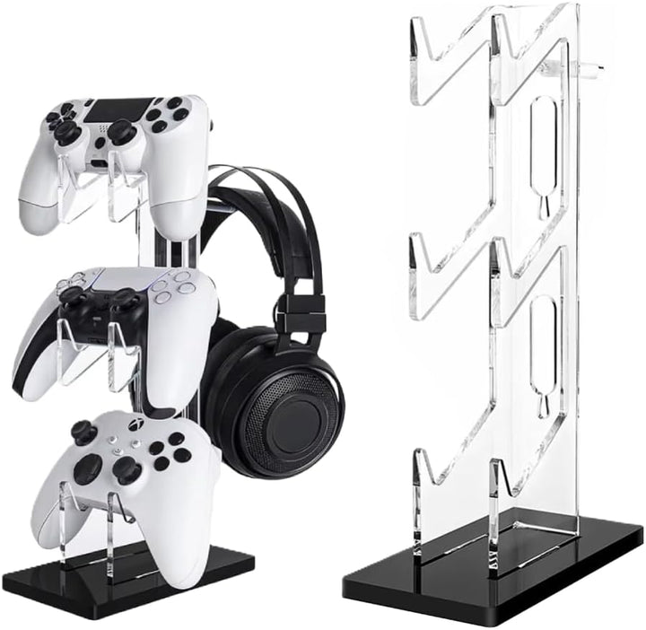 GameSeat™ – 3-Tier Gaming Controller Stand and Headset Holder