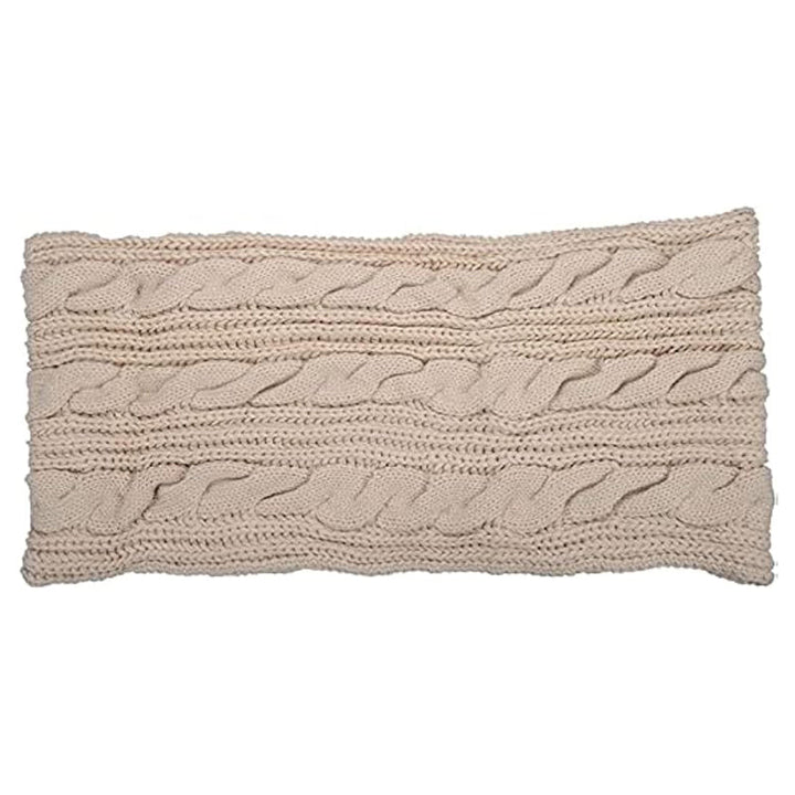 Solid Color Knitted Scarf