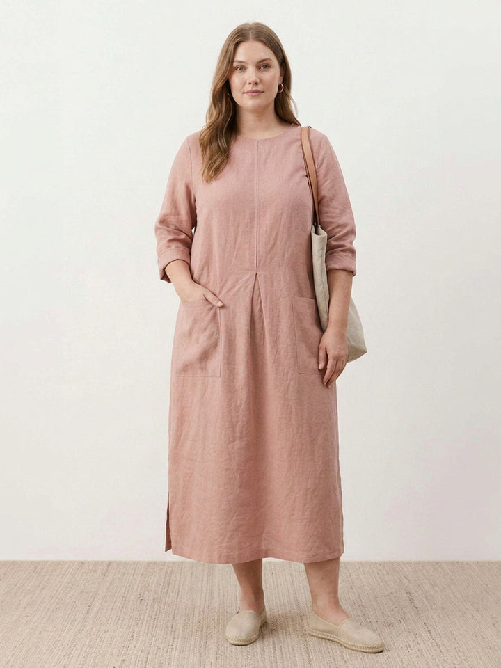 Yuki Cotton Maxi Dress - Elena Harper