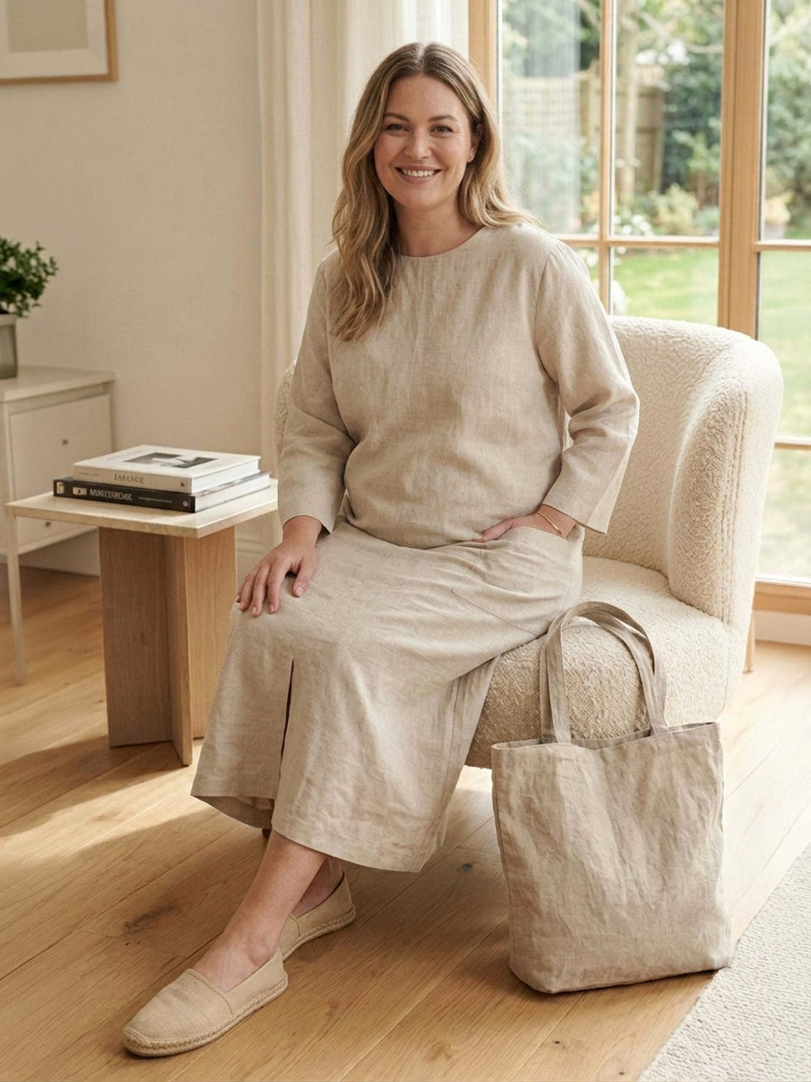 Yuki Cotton Maxi Dress - Elena Harper