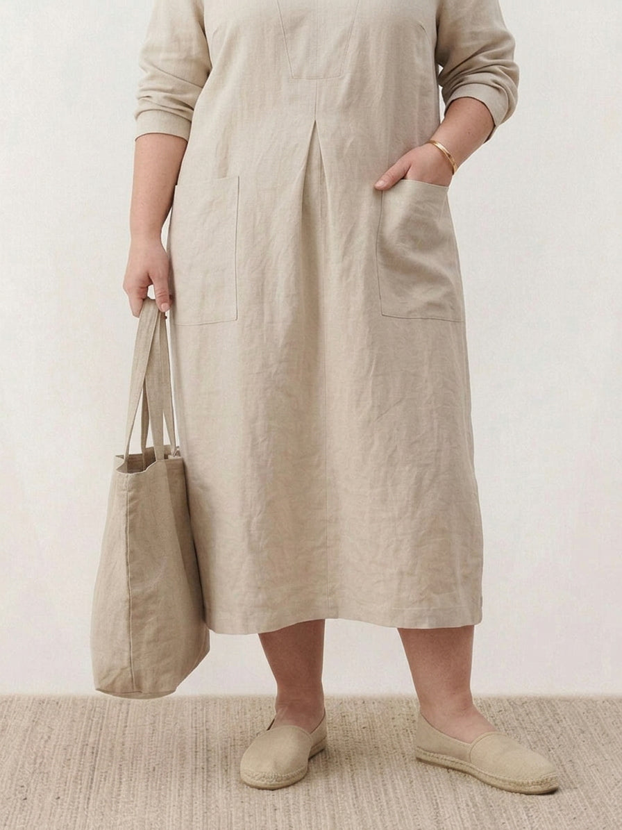 Yuki Cotton Maxi Dress - Elena Harper