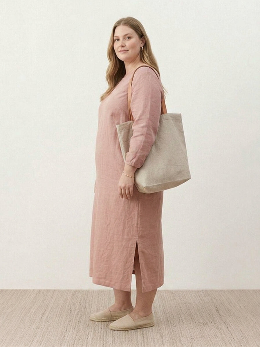 Yuki Cotton Maxi Dress, view 3 - Elena Harper