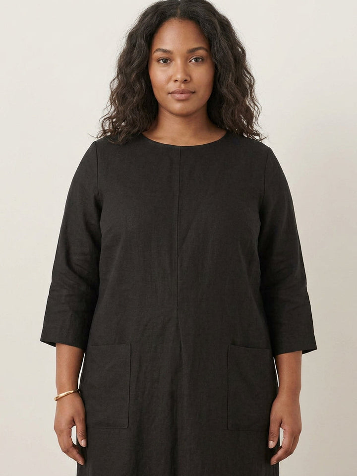 Yuki Cotton Maxi Dress, view 10 - Elena Harper