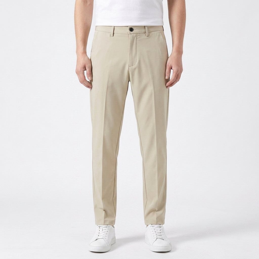Slim Fit Tailored Trousers For Men