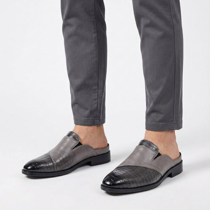 Cowhide Leather Slip-On Loafers For Men
