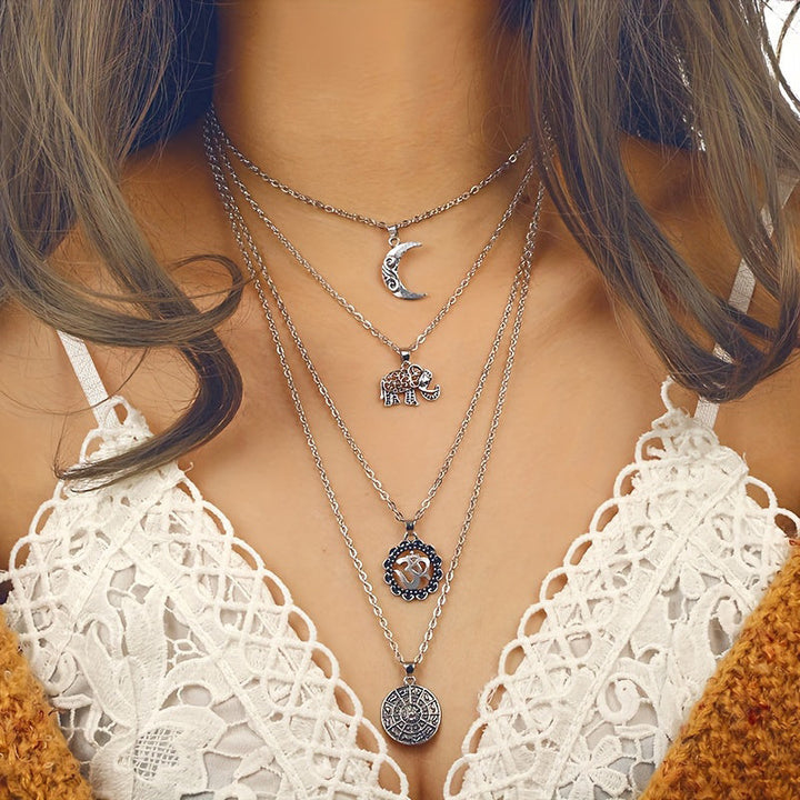 Vintage Bohemian Necklace - Elena Harper