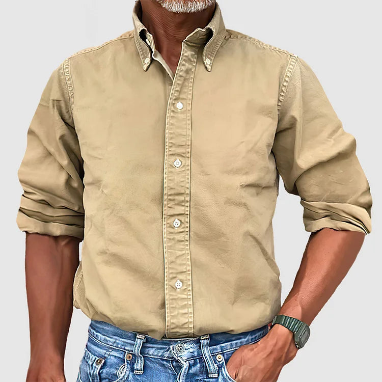 Guillaume - Classic Casual Oxford Shirt for Men