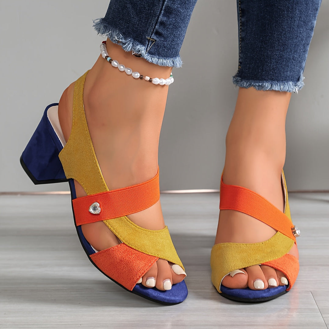 DELACROIX | Elegant Colourful Orthopaedic Sandals Sofia