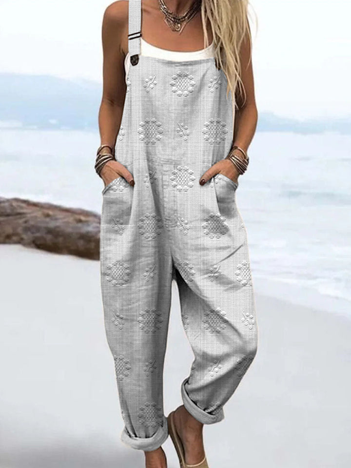 Freja | Relaxed Pattern Jumpsuit