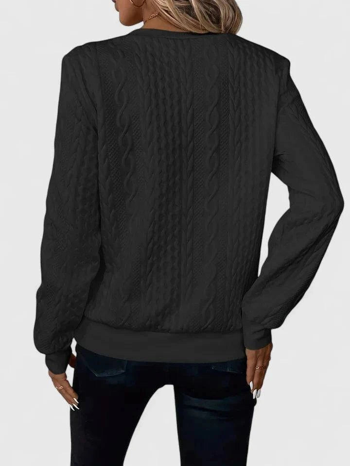 Emma & Rose cosy knit sweater — women's knitwear
