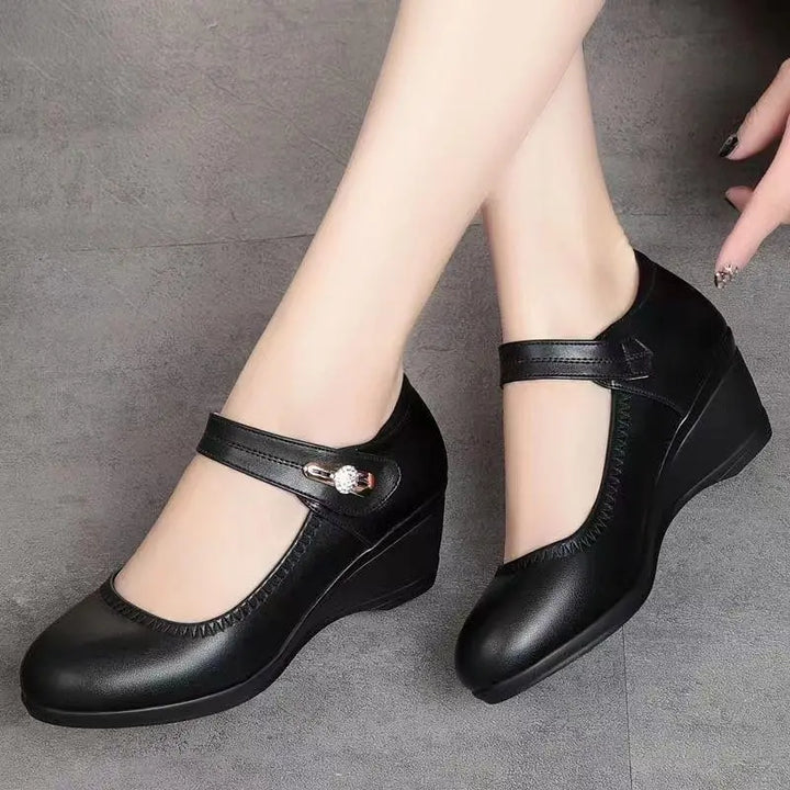 Lydia™  |  Elegant Mid-heel Comfort Shoes