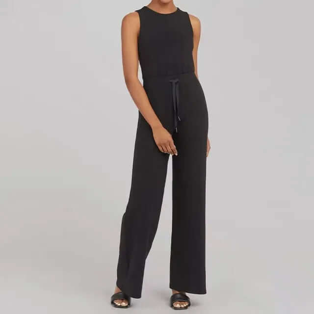 Women's Sleeveless Round Neck Jumpsuit