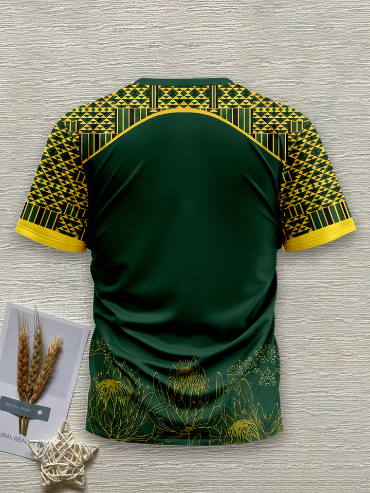South Africa World Cup 2026 competition top by Emma & Rose Cape Town, featuring vibrant team logo and bold design.