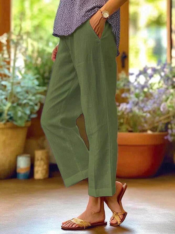 Women's Flowy Summer Pants | Lightweight Comfort & Style