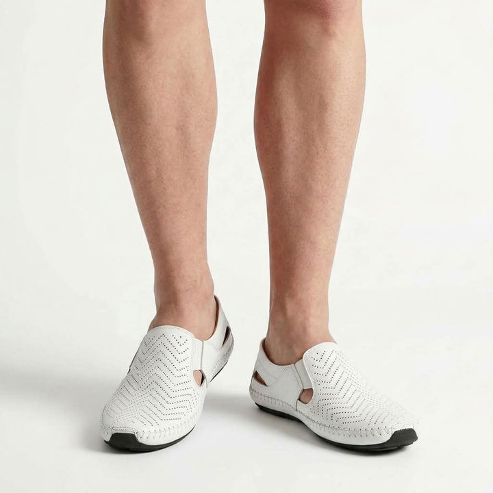Slip-On Perforated Loafers