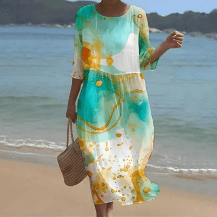 Women's Flowy Midi Dress