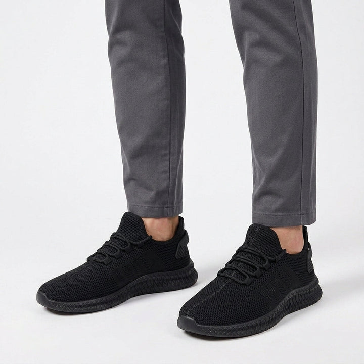 Breathable Mesh Sneakers with Flexible Sole