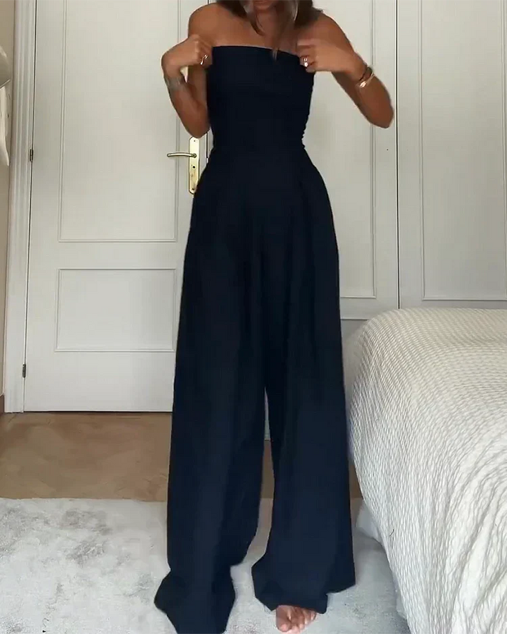 Sera Elegant Jumpsuit, view 6 - Elena Harper