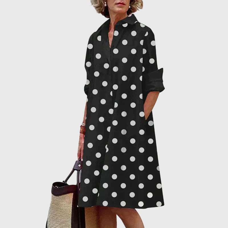 Emma & Rose Cape Town Paige elegant dress with stylish pockets, featuring soft fabric and a flattering fit.