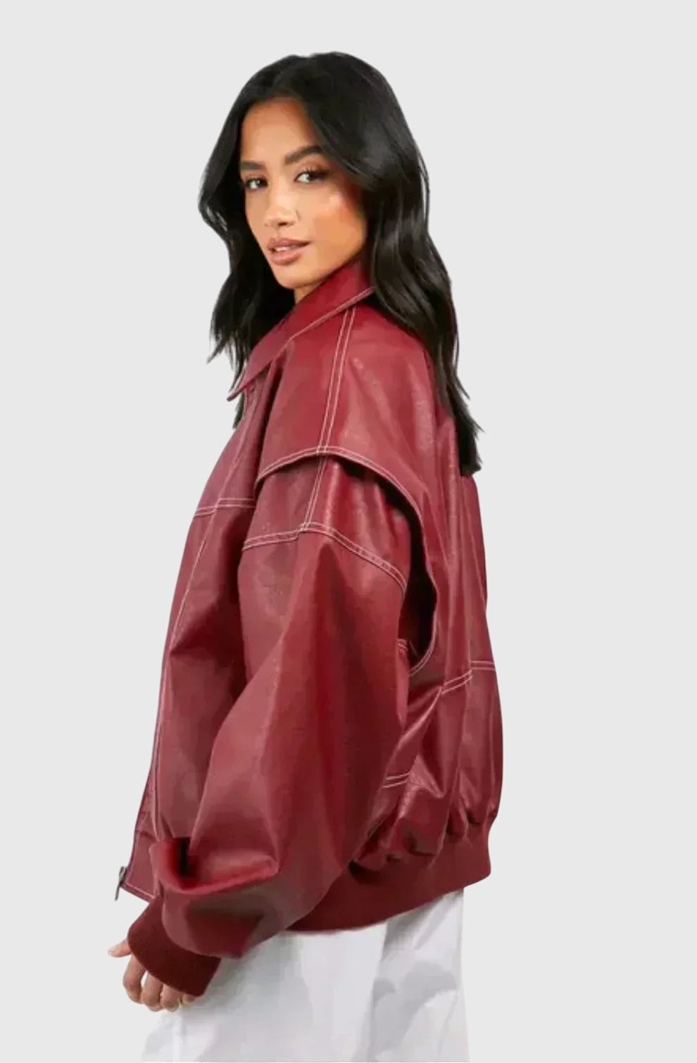 Faye™  |  Oversized soft luxurious fabrics Jacket
