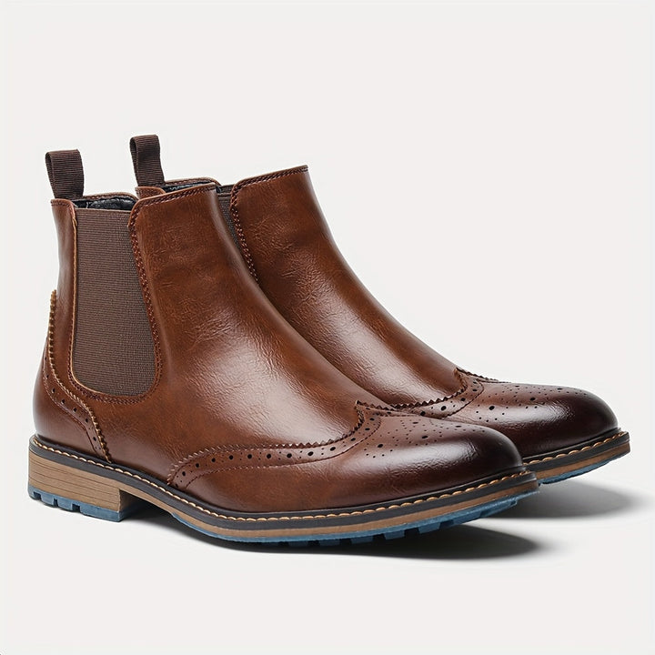 Ronan Refined Chelsea Boots, view 5 - Elena Harper