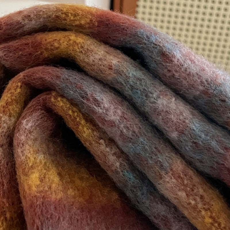 Warm Striped Scarf