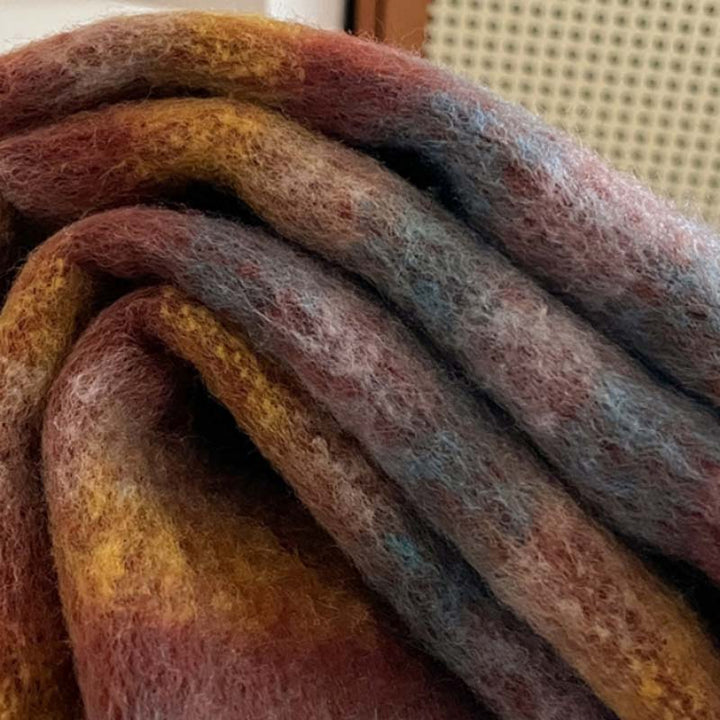 Warm Striped Scarf